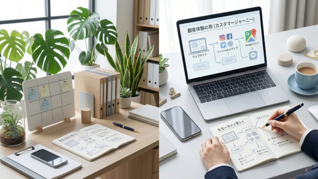 ホームページ・LINE・MEO・SEOを一貫設計し、Web集客を仕組み化するGrowth Partners Japanの伴走支援